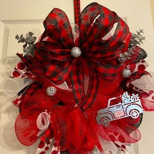 Farmhouse Christmas Wreath